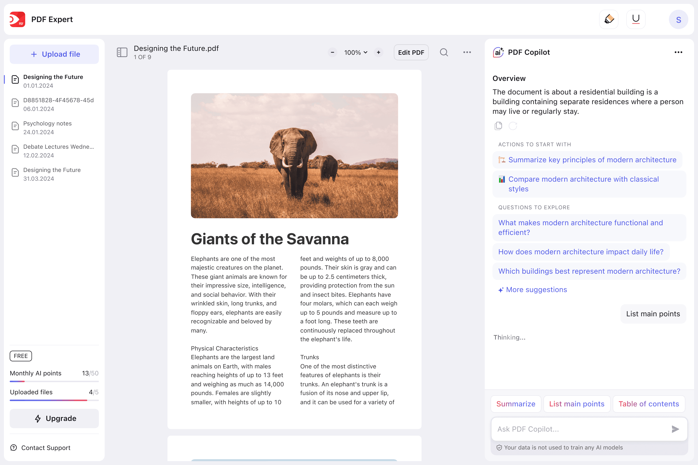 Web App Redesign — Before